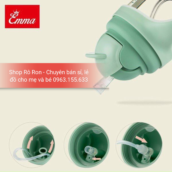 BÌNH TẬP UỐNG CHỐNG SẶC EMMA CHO BÉ