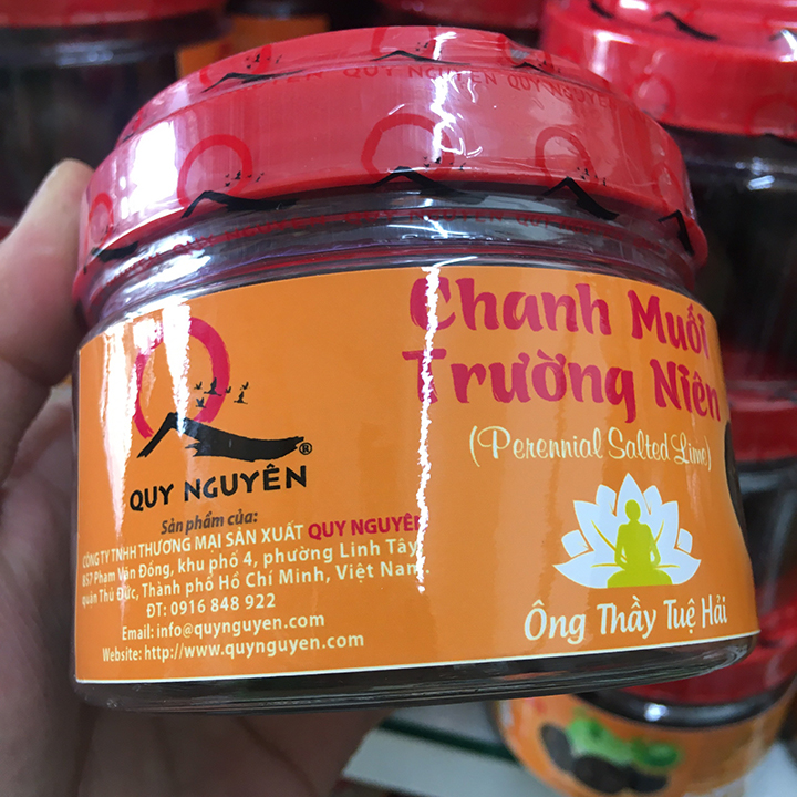 Chanh Muối QUY NGUYÊN 220g