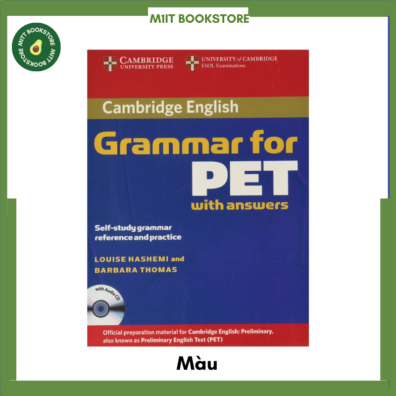 Sách Cambridge Grammar for PET