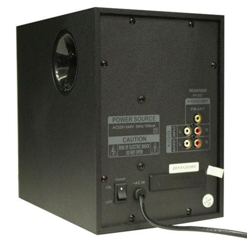 Loa vi tính Huynda HY-207 USB (Đen)