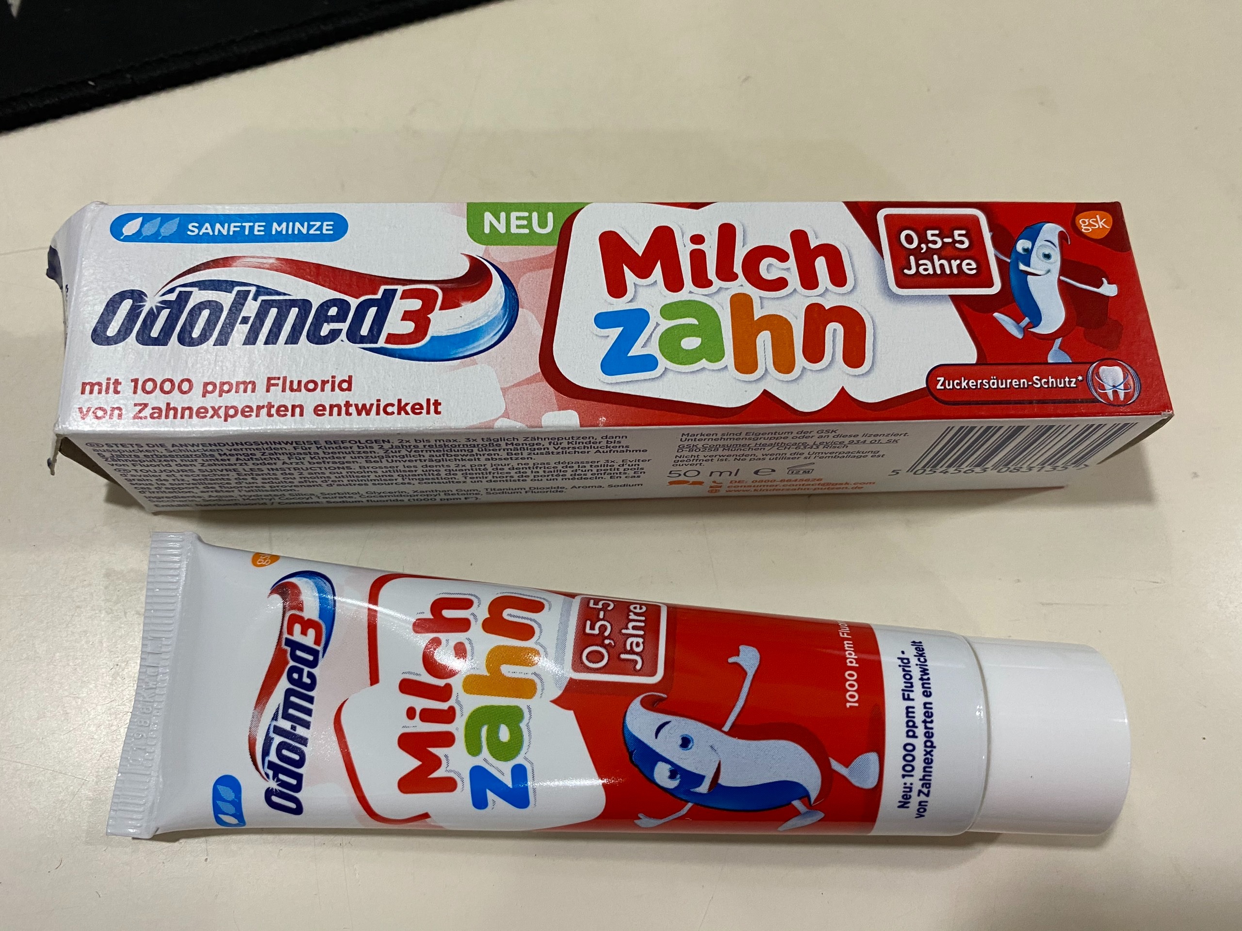 KEM ĐÁNH RĂNG TRẺ EM ODOL MED 3