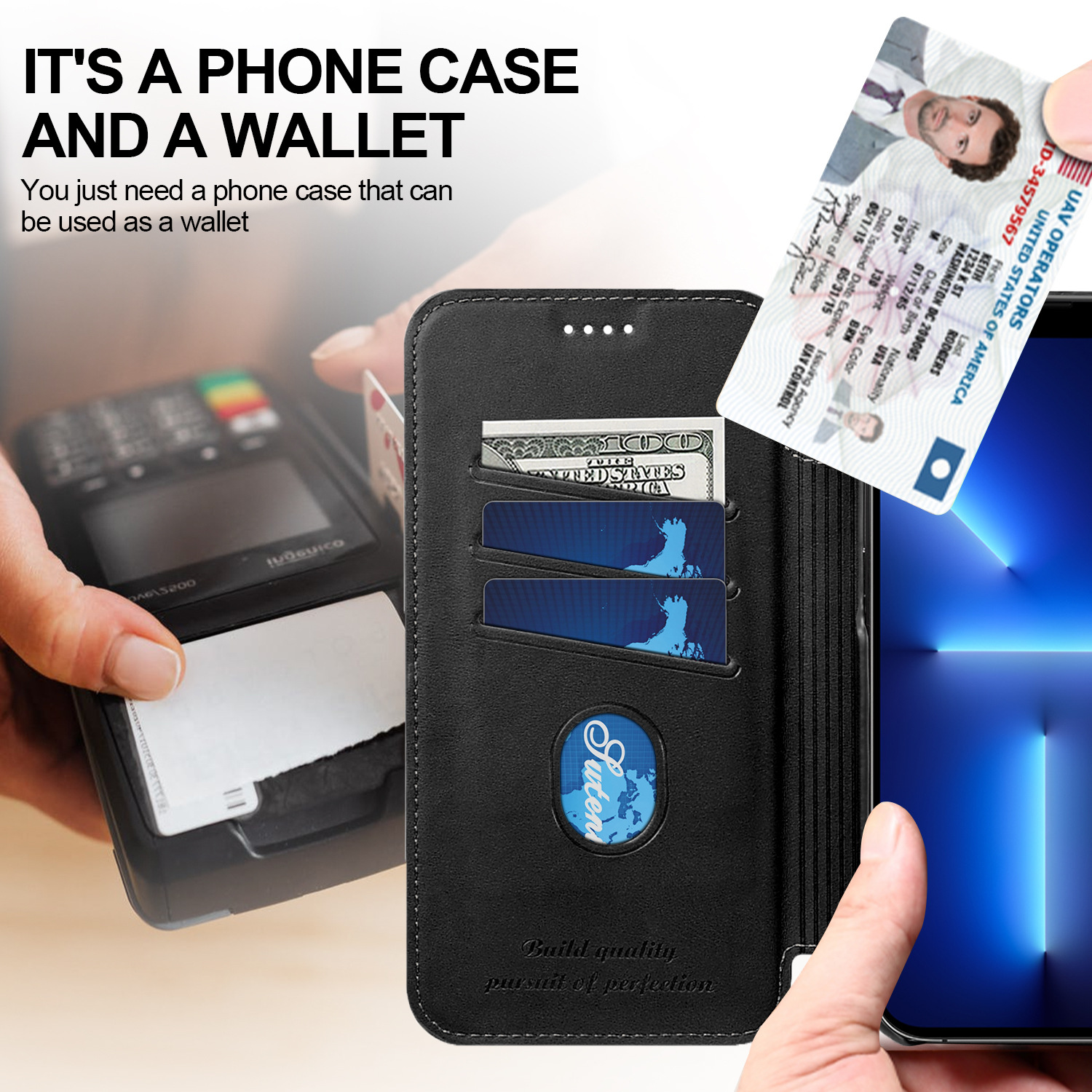 Bao da cao cấp dành cho iPhone 13 / 13 Pro / 13 Pro Max