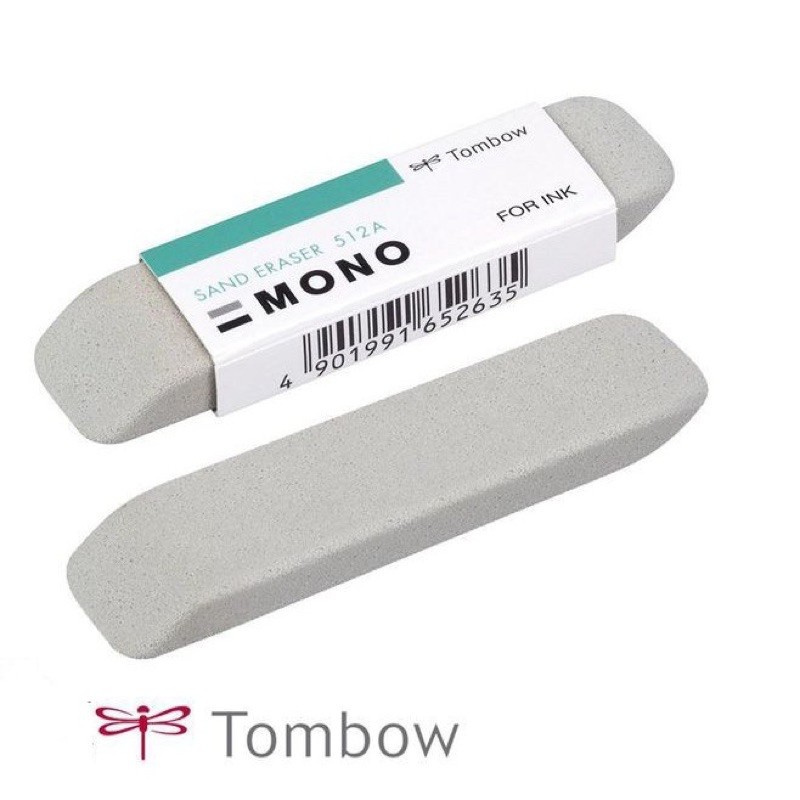 Gôm mực, bút bi, can, lazer sand tombow mono
