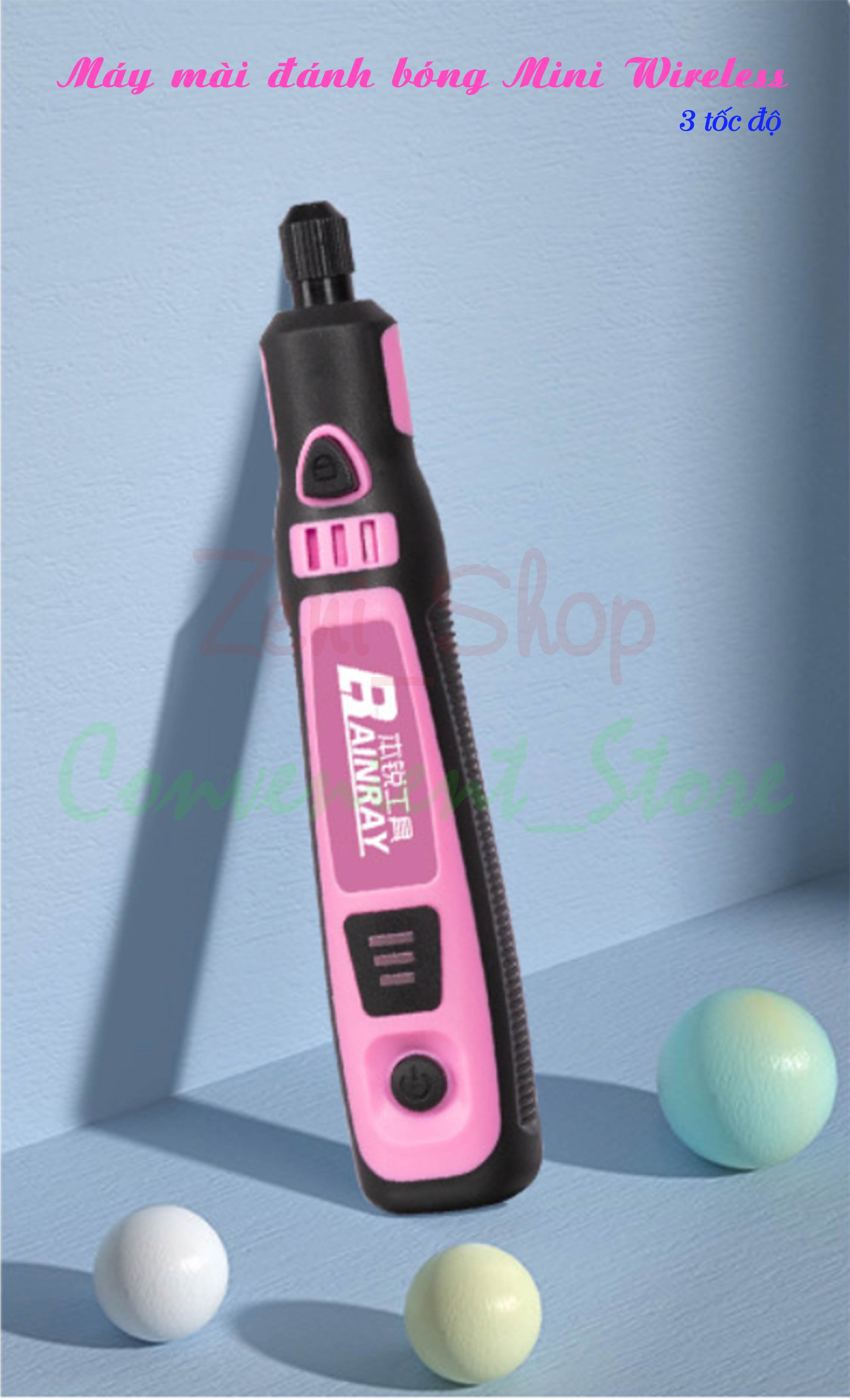 Máy mài đánh bóng MINI 3 tốc độ (bộ 50 phụ kiện)