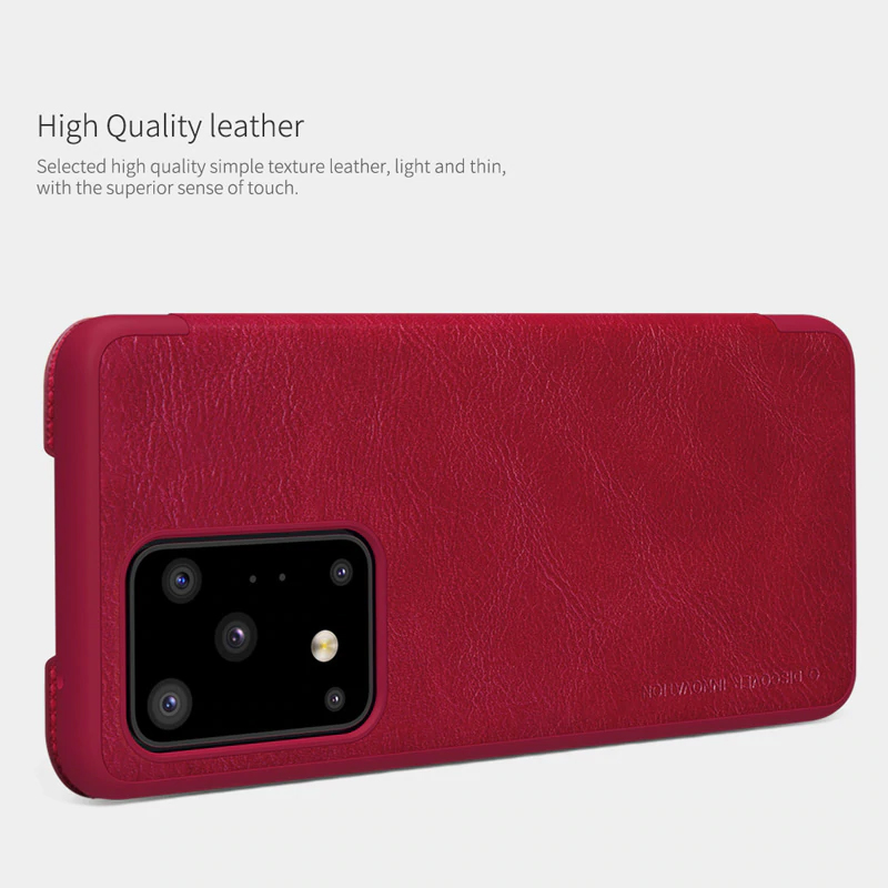 Bao da Galaxy S20 Ultra hiệu Nillkin Qin