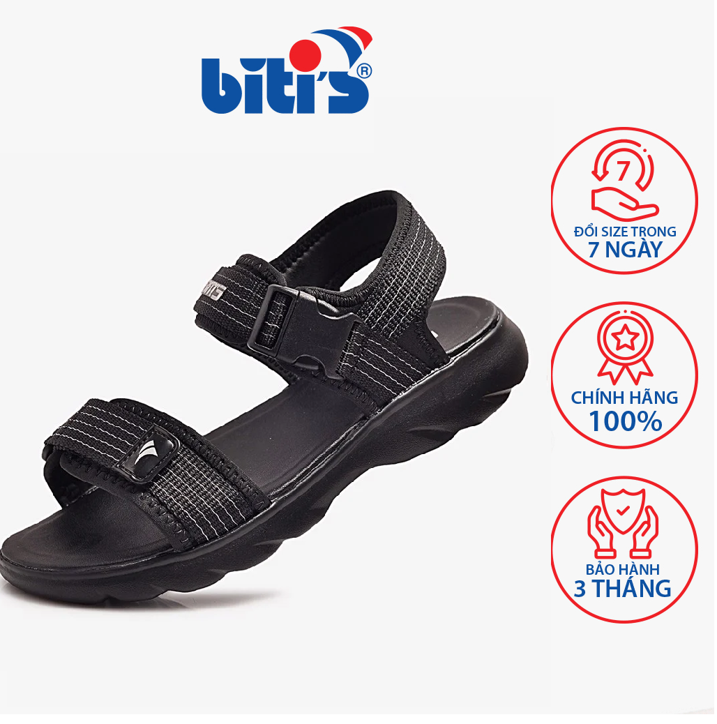 Sandal Eva Phun Bé Trai Biti's BEB000200DEN (ĐEN)
