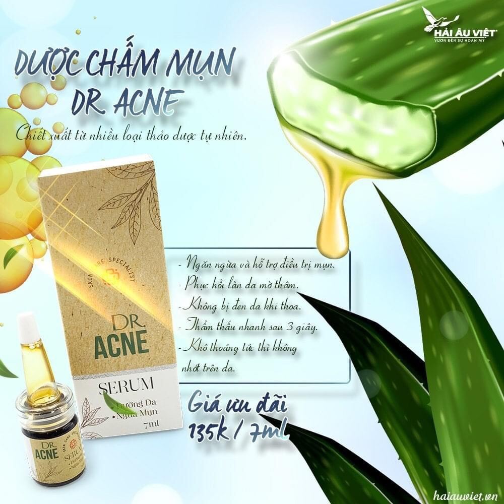Chấm mụn 2 lớp xẹp mụn sau 4h