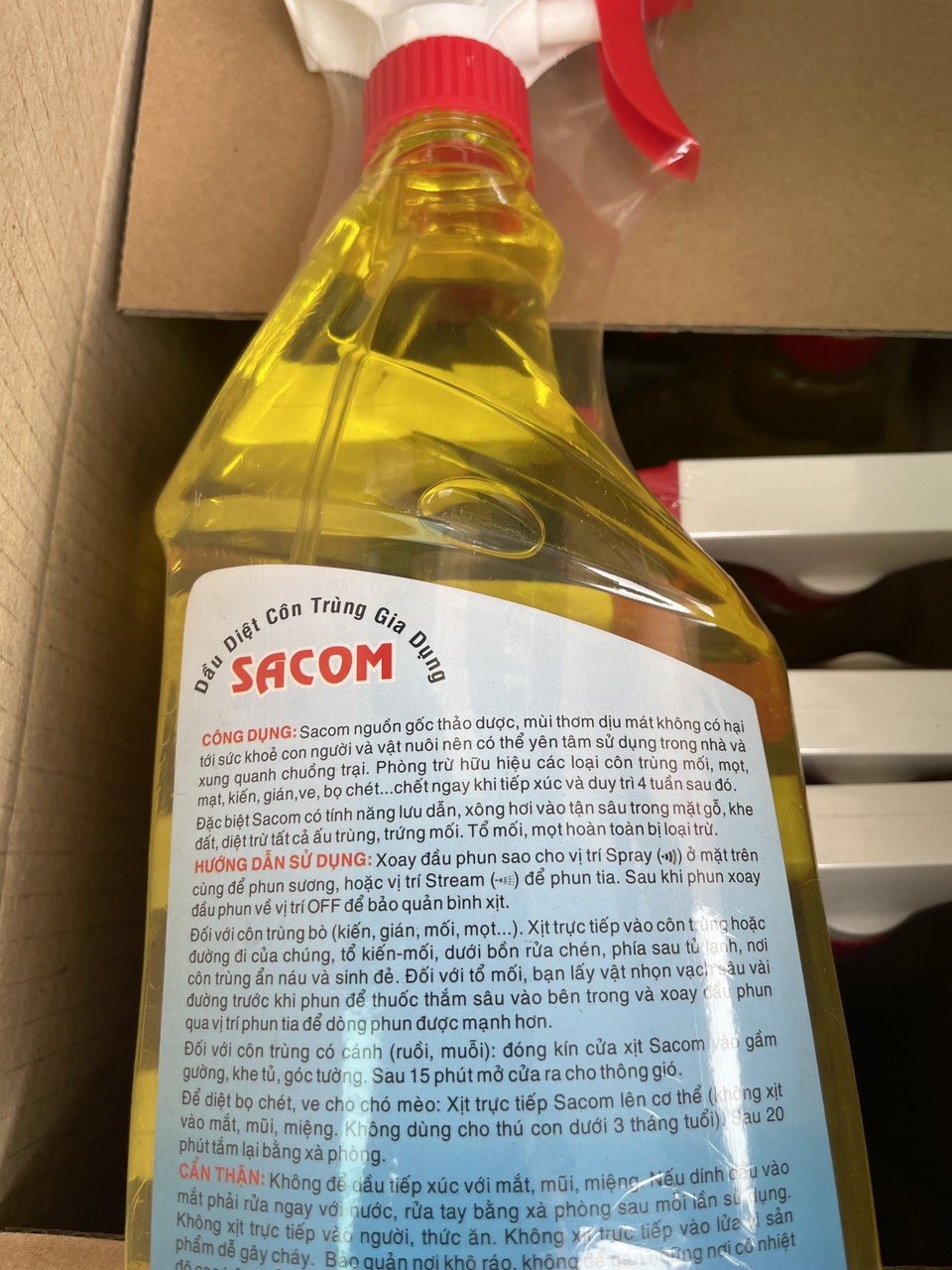 Dầu diệt côn trùng Gia Dụng 630ml