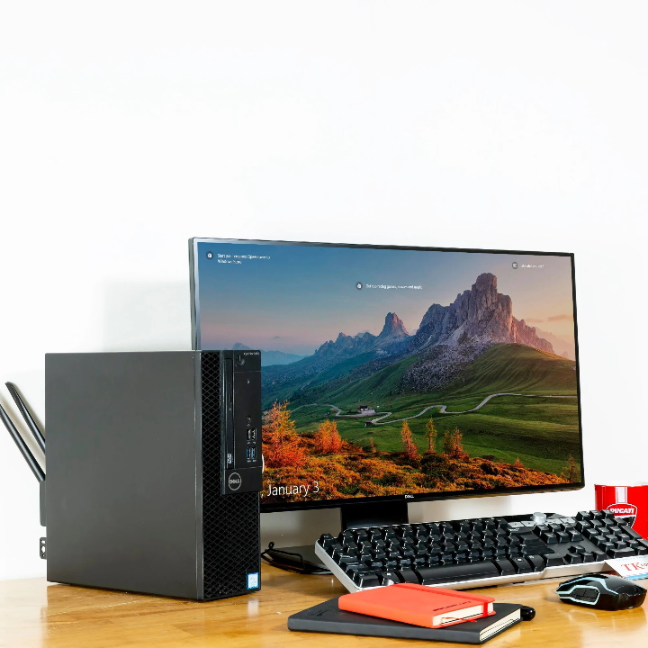 Xác case máy tính barebone Dell Optiplex 3050 Main intel Q170 Socket 1151 thế hệ 6, 7