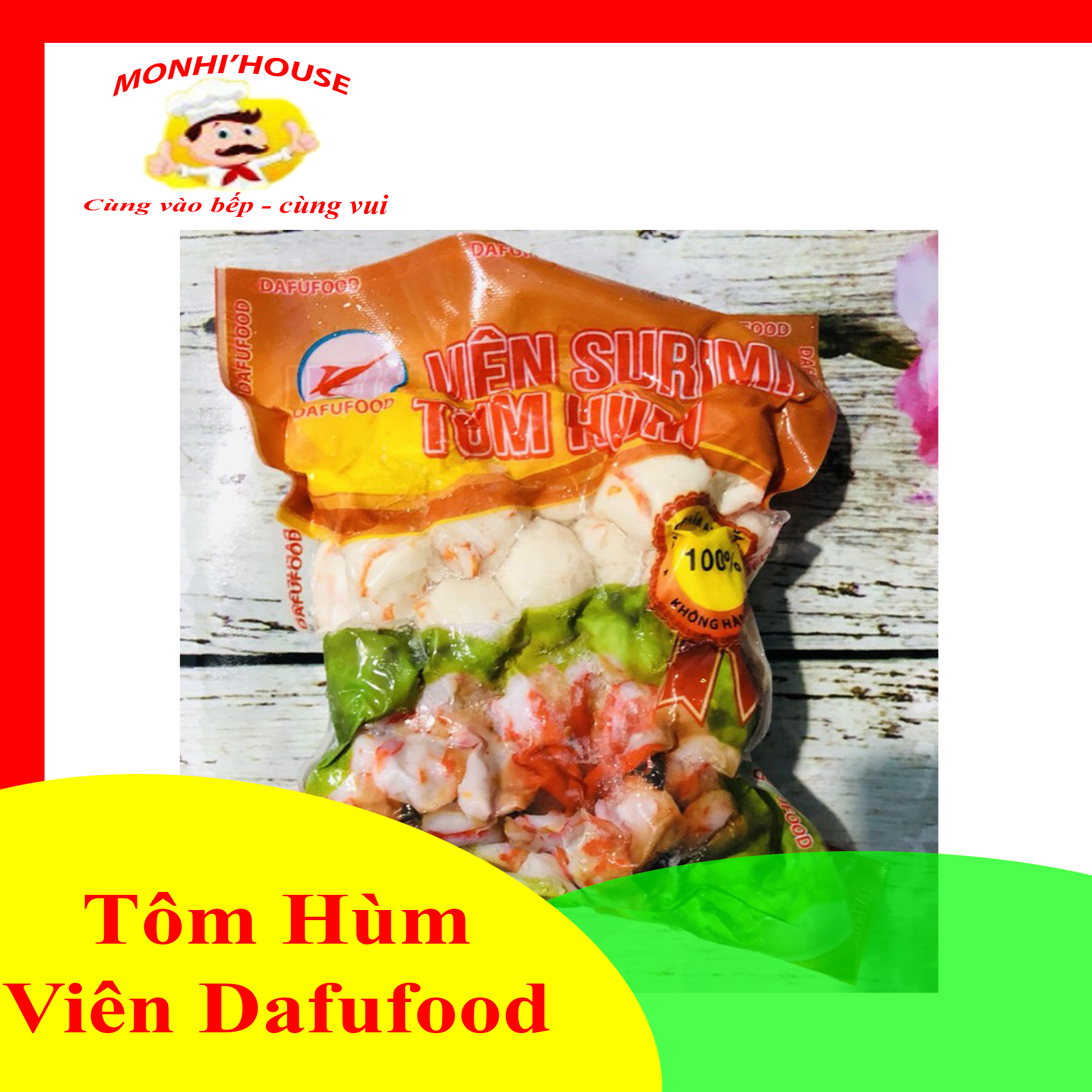 Tôm hùm surimi dafufood gói 500g
