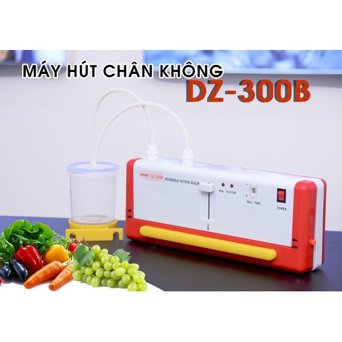 Máy hút chân không dz300b hút khô + nước
