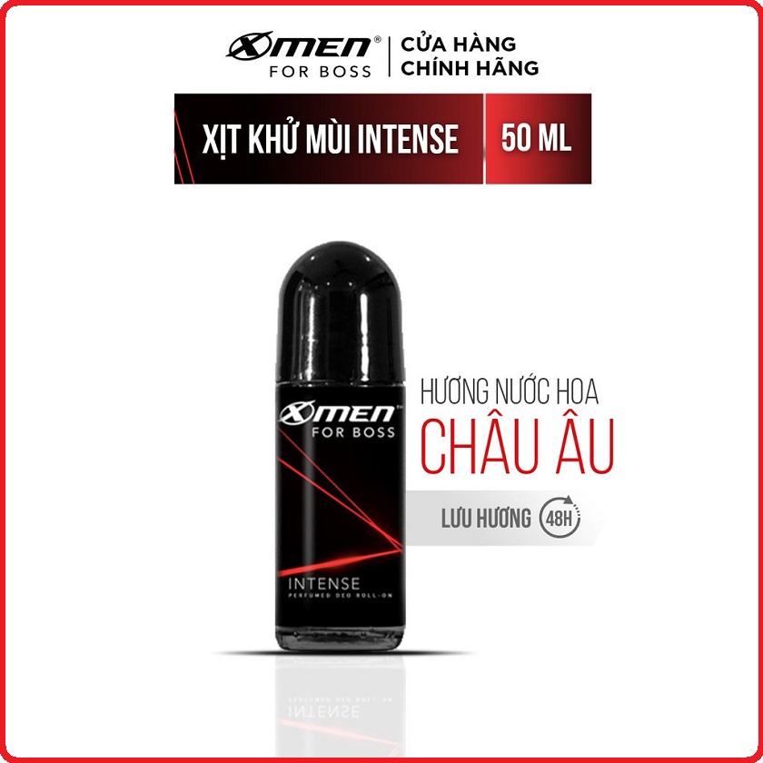 Lăn khử mùi x-men for boss intense 40ml/50ml