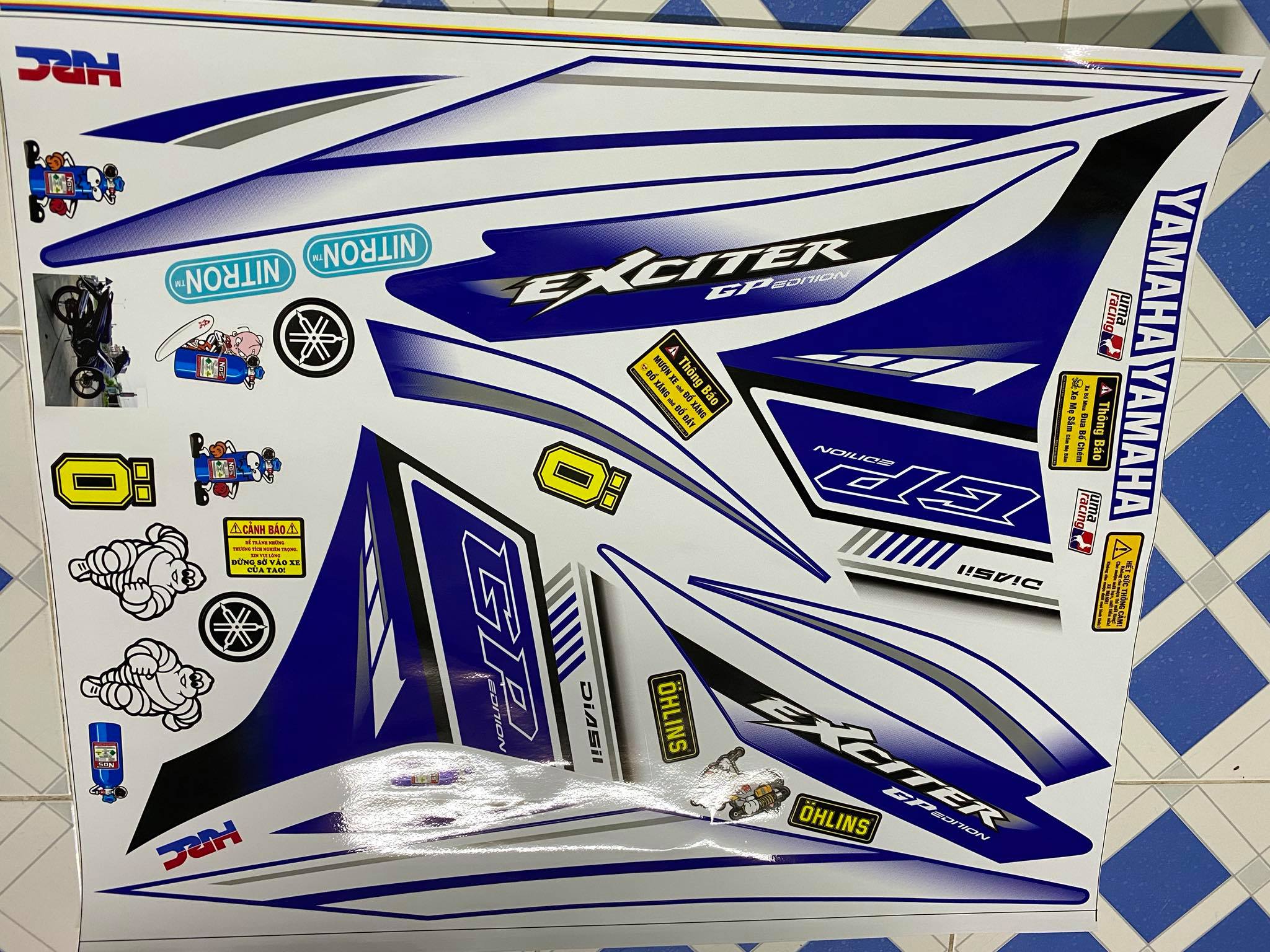 [HCM]TEM RỜI EXCITER GP 2012