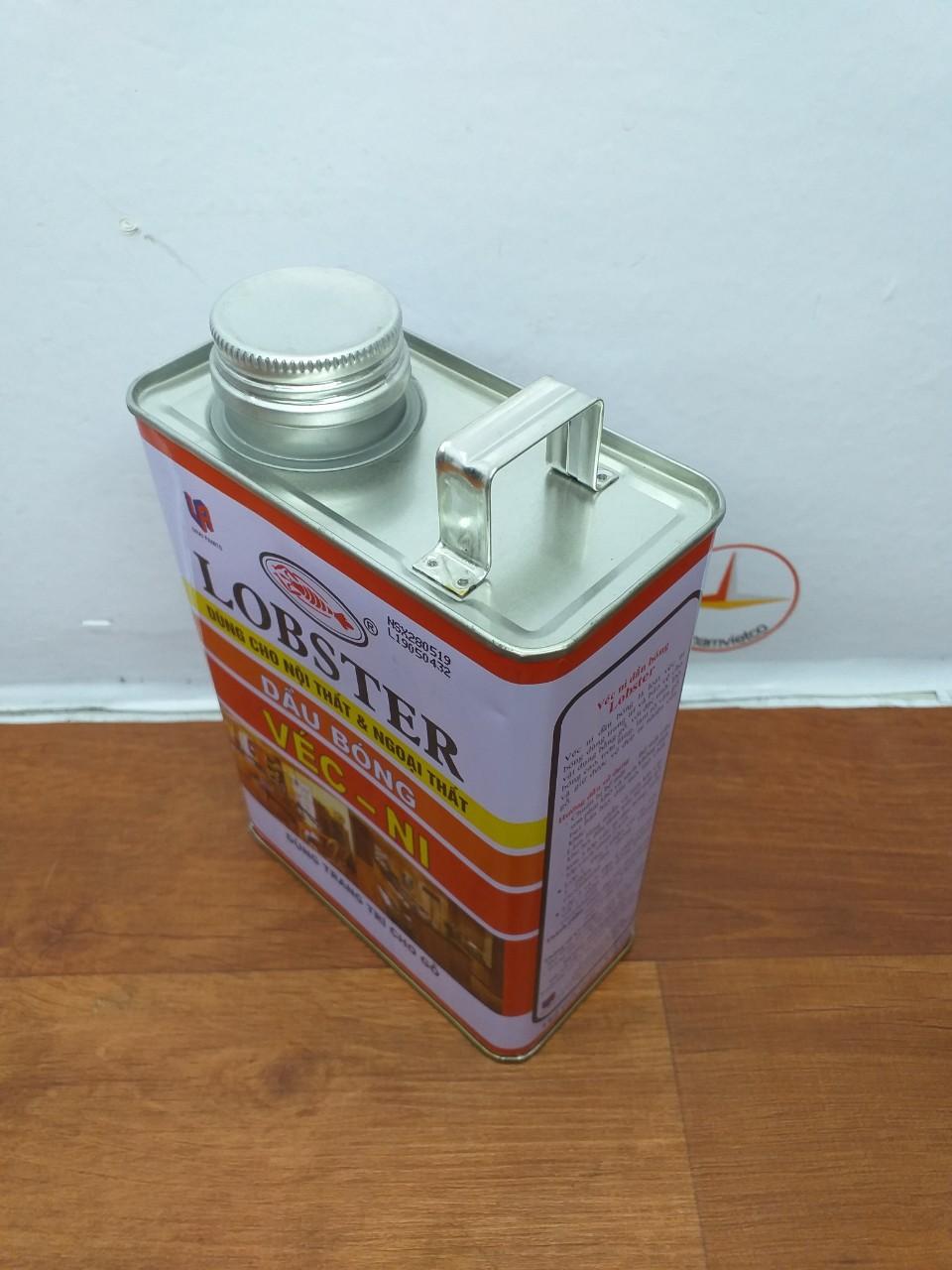 Sơn gỗ, sơn Véc Ni Lobster bảo vệ bề mặt gỗ 875ML