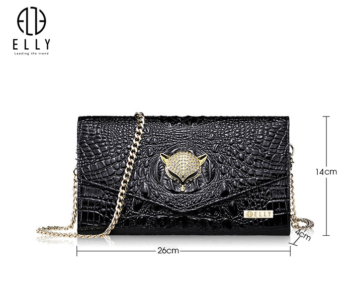 Túi clutch nữ cao cấp da thật ELLY – EC4