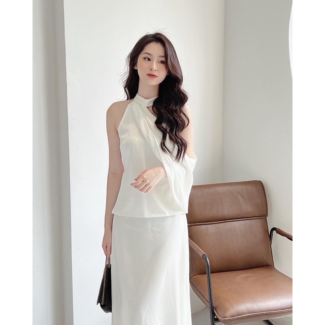 [NineToFive | Siêu sale cuối năm] - Chân váy lụa silky