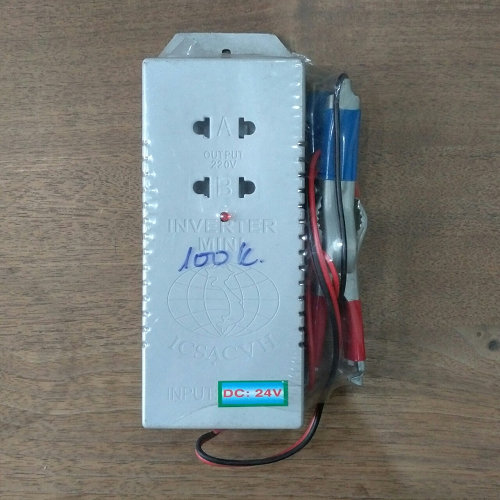 Bộ đảo điện Inverter 24V Lên 220V 40W có sẵn ổ cắm