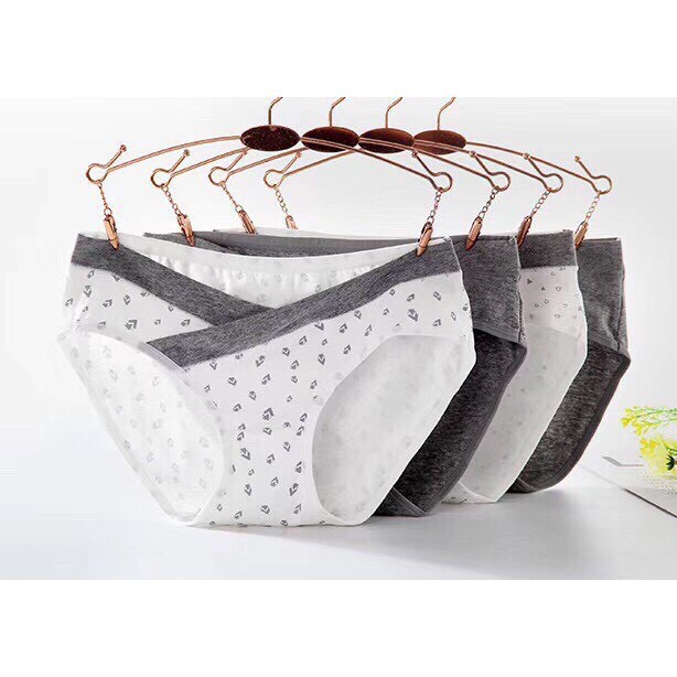 SET 4 QUẦN LÓT bầu cotton chuẩn sịn CS101