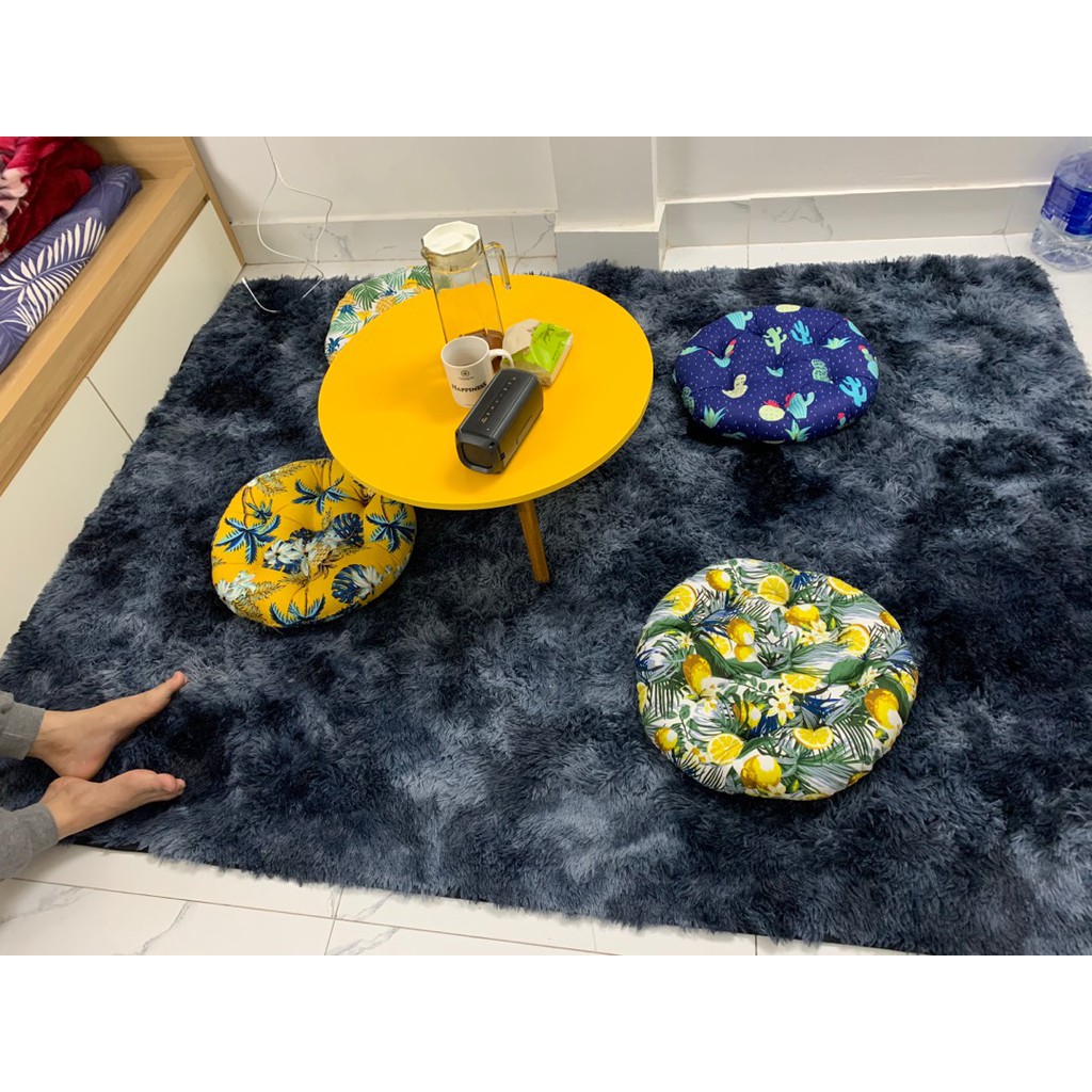 Bàn trà sofa vintage mặt tròn ( Mặt 60 cm)