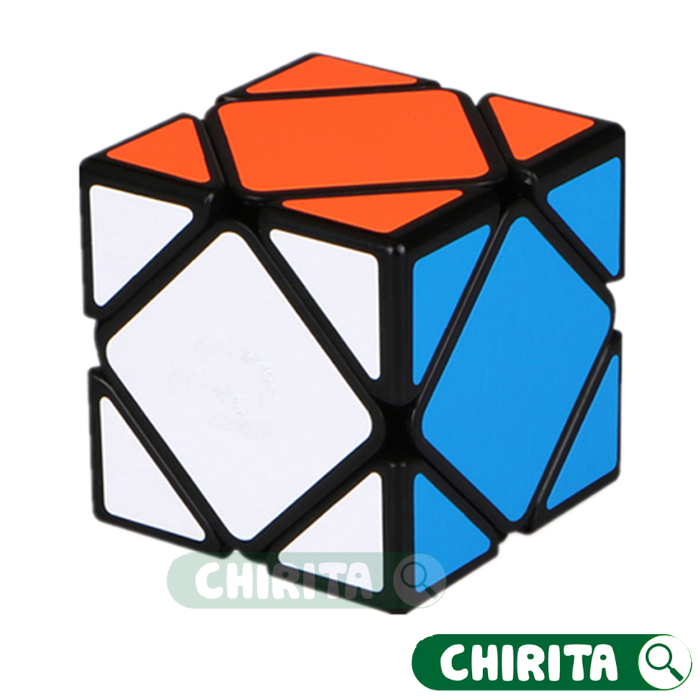 Đồ Chơi Rubik Skewb Biến Thể Viền Đen Cao Cấp - Rubik Biến Thế , Rubik Magic Cube Stickerless - Tốc Độ Xoay Chuyên Nghiệp NO.8923-3