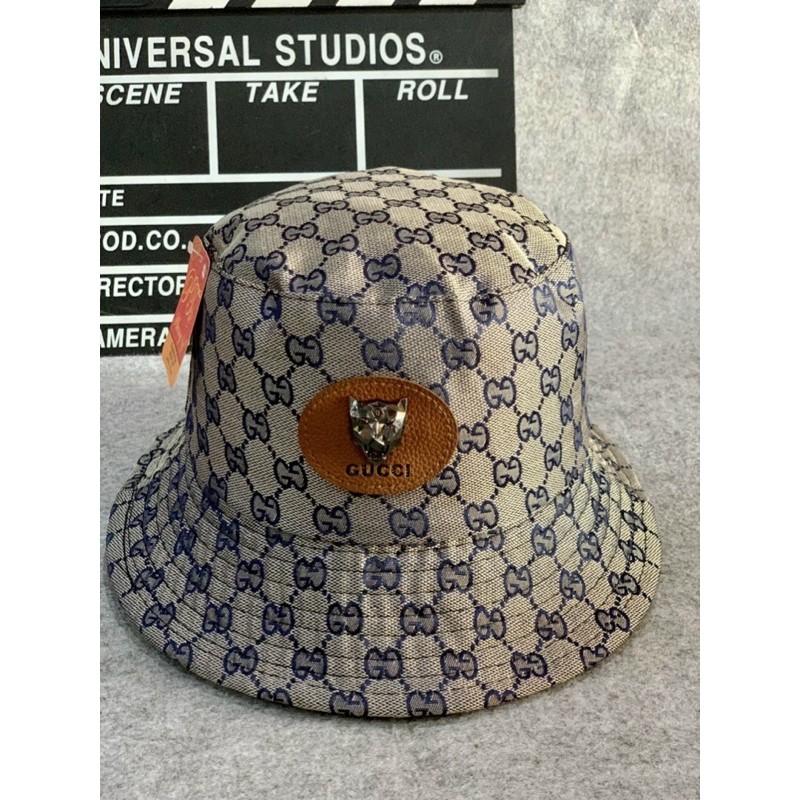 Nón Bucket - Guccci Logo Mặt Nổi