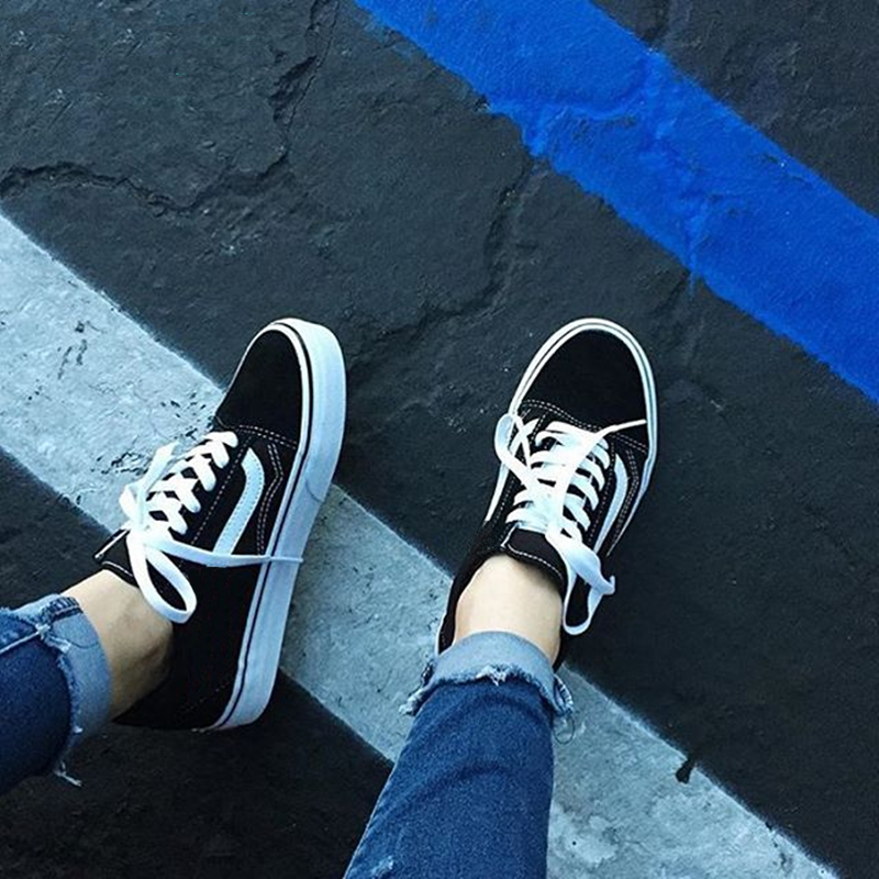 Giày Sneaker Nữ Vas Màu Đen