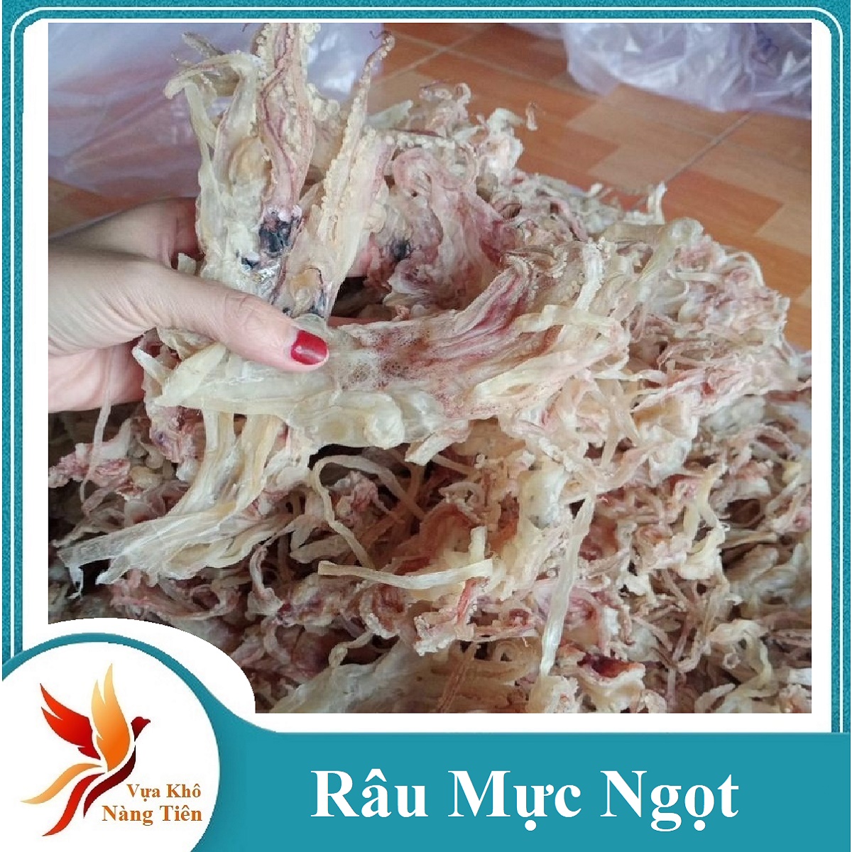 1kg khô râu mực chuyên nấu lẩu nướng đều ngon- 500gr khô râu mực chuyên nấu lẩu nướng đều ngon