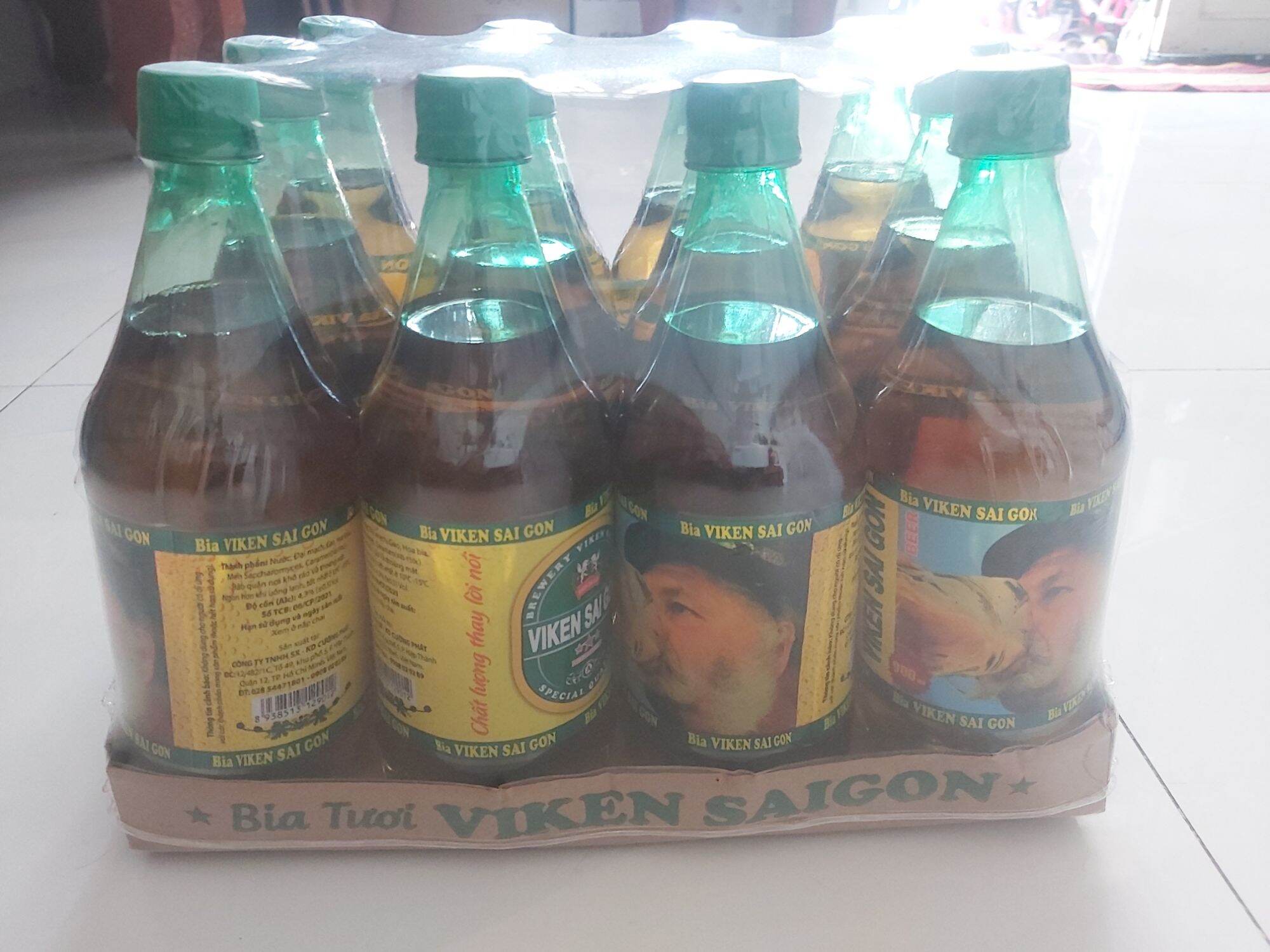 Bia tưoi Viken Sài Gòn