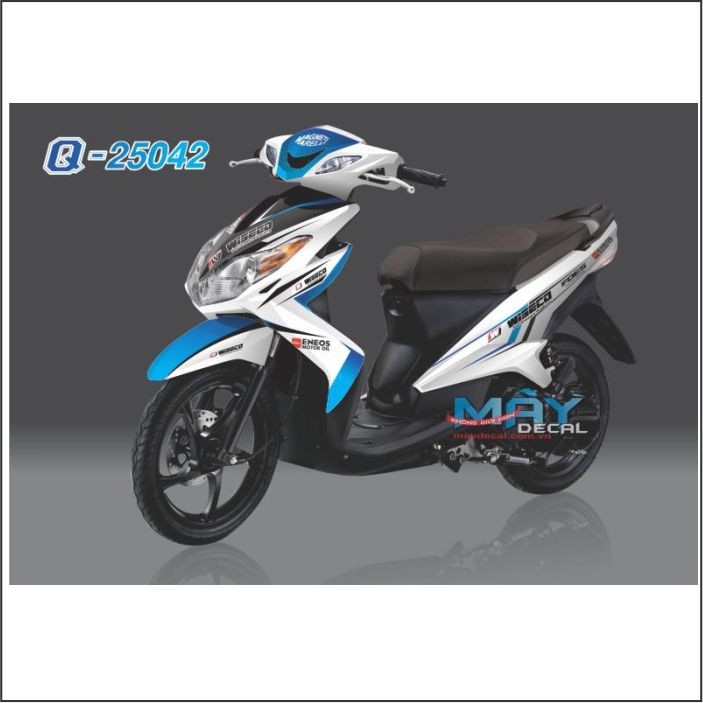 Tem rời Luvias Trắng xanh (X)