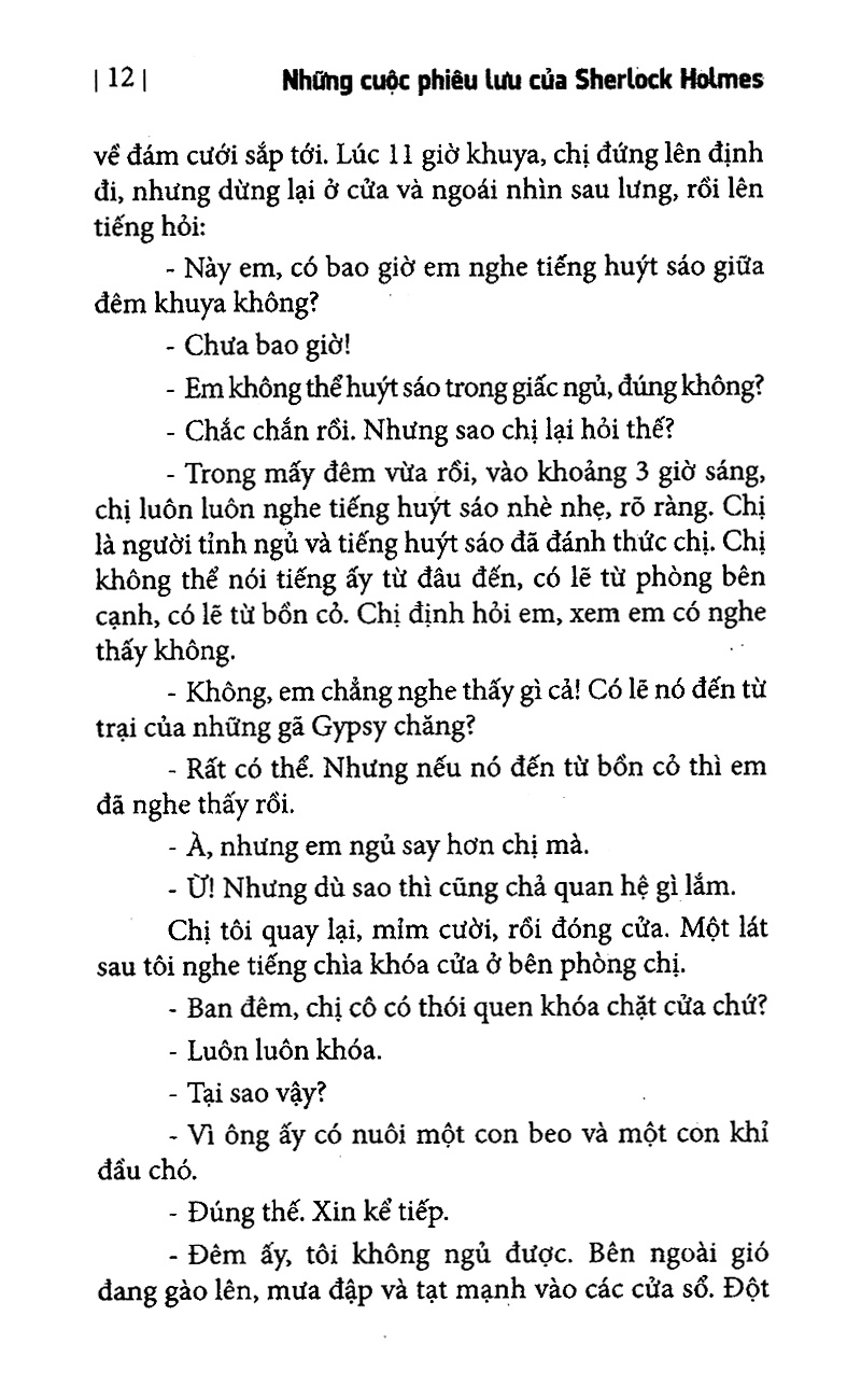 Sách: Những Cuộc Phiêu Lưu Của Sherlock Holmes