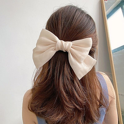 Kẹp Tóc Hình Nơ Lớn Cho Nữ