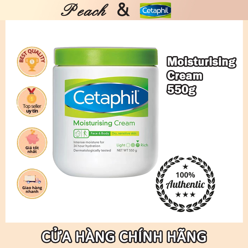 [HCM][550g+Mẫu mới] Kem dưỡng ẩm Cetaphil moisturizing cream toàn thân 550g Dưỡng ẩm da Dưỡng ẩm cho da nuôi dưỡng và phục hồi làn da có