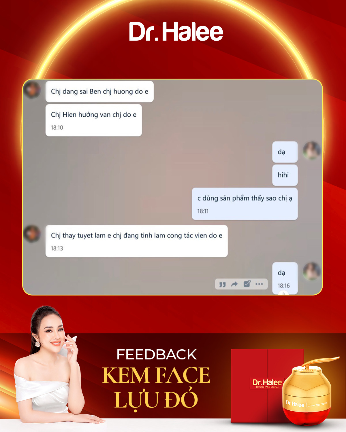 Kem dưỡng trắng hồng da căng bóng Ruby Lựu Đỏ Drhalee