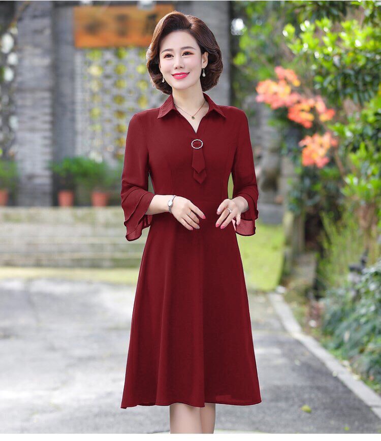 Đầm maxi chiffon hoa Lz.01366