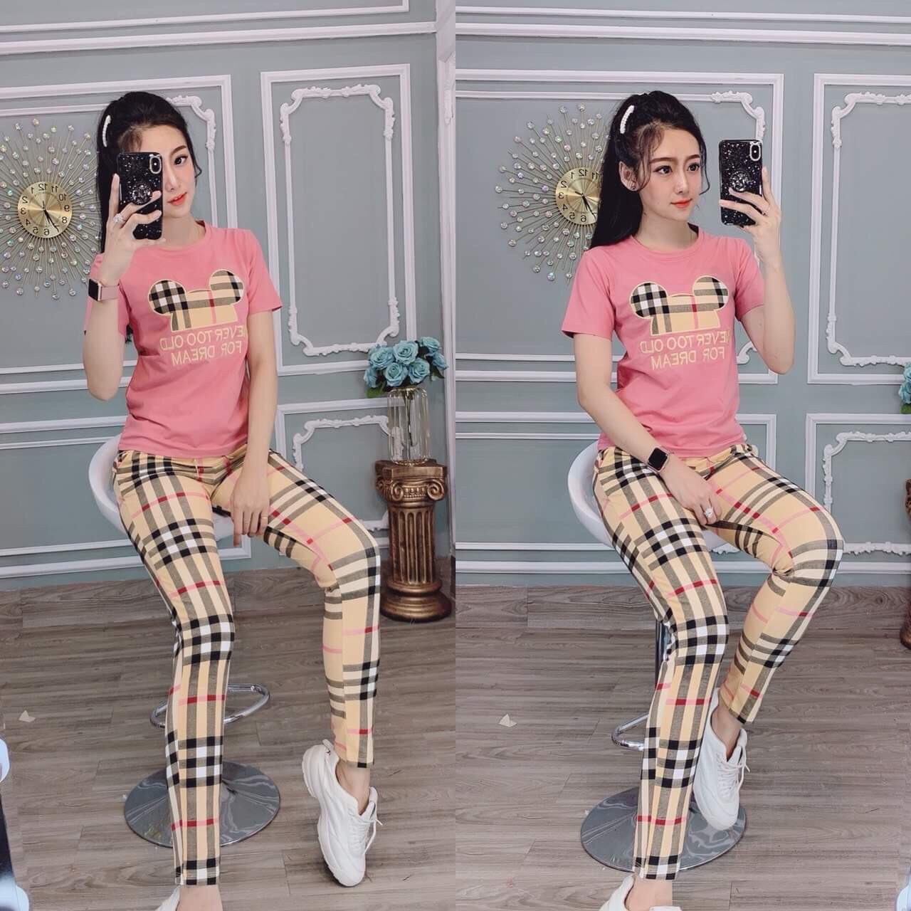 Set bộ đồ br nữ cực đẹp , tôn dáng