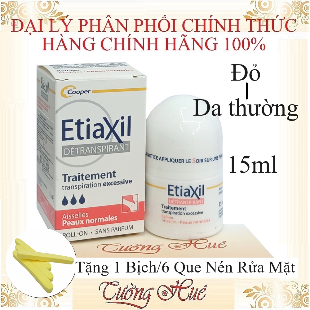 [TặngQueRửaMặt]Lăn Etiaxil Khử Mùi & Mồ Hôi Destranspirant Traitement - 15ml ( Có lựa chọn )