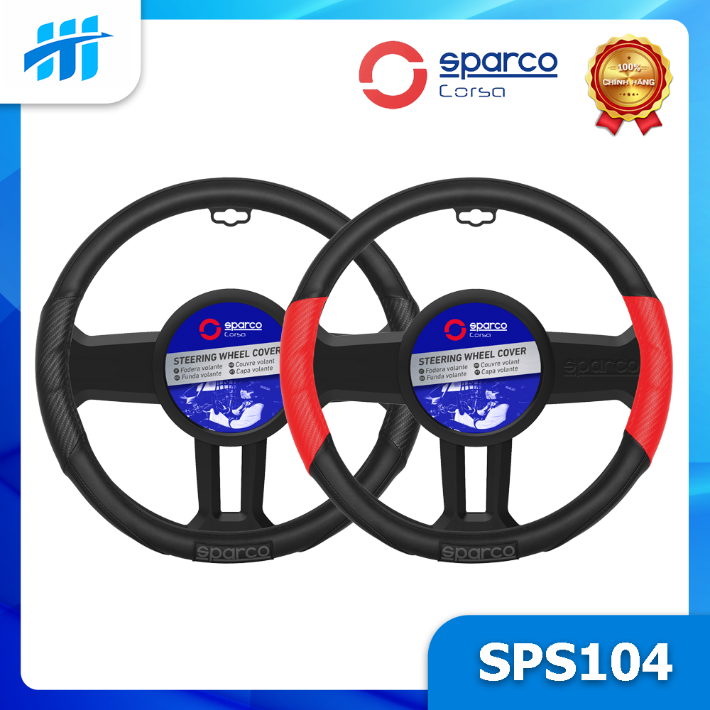 Bọc vô lăng cao cấp cho xe ô tô Sparco SPS104