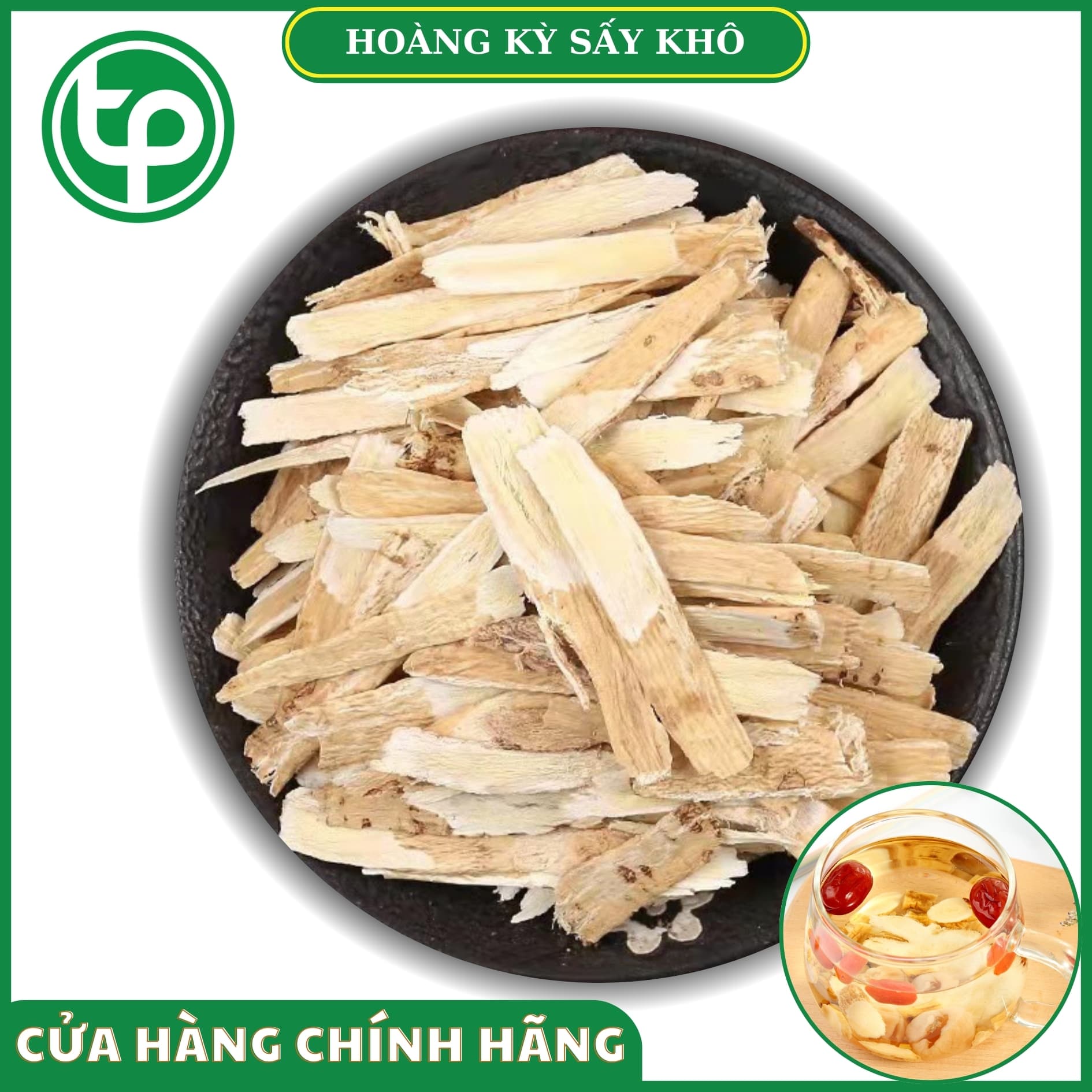 Hoàng kỳ sấy khô 500g - Thảo Dược Tấn Phát