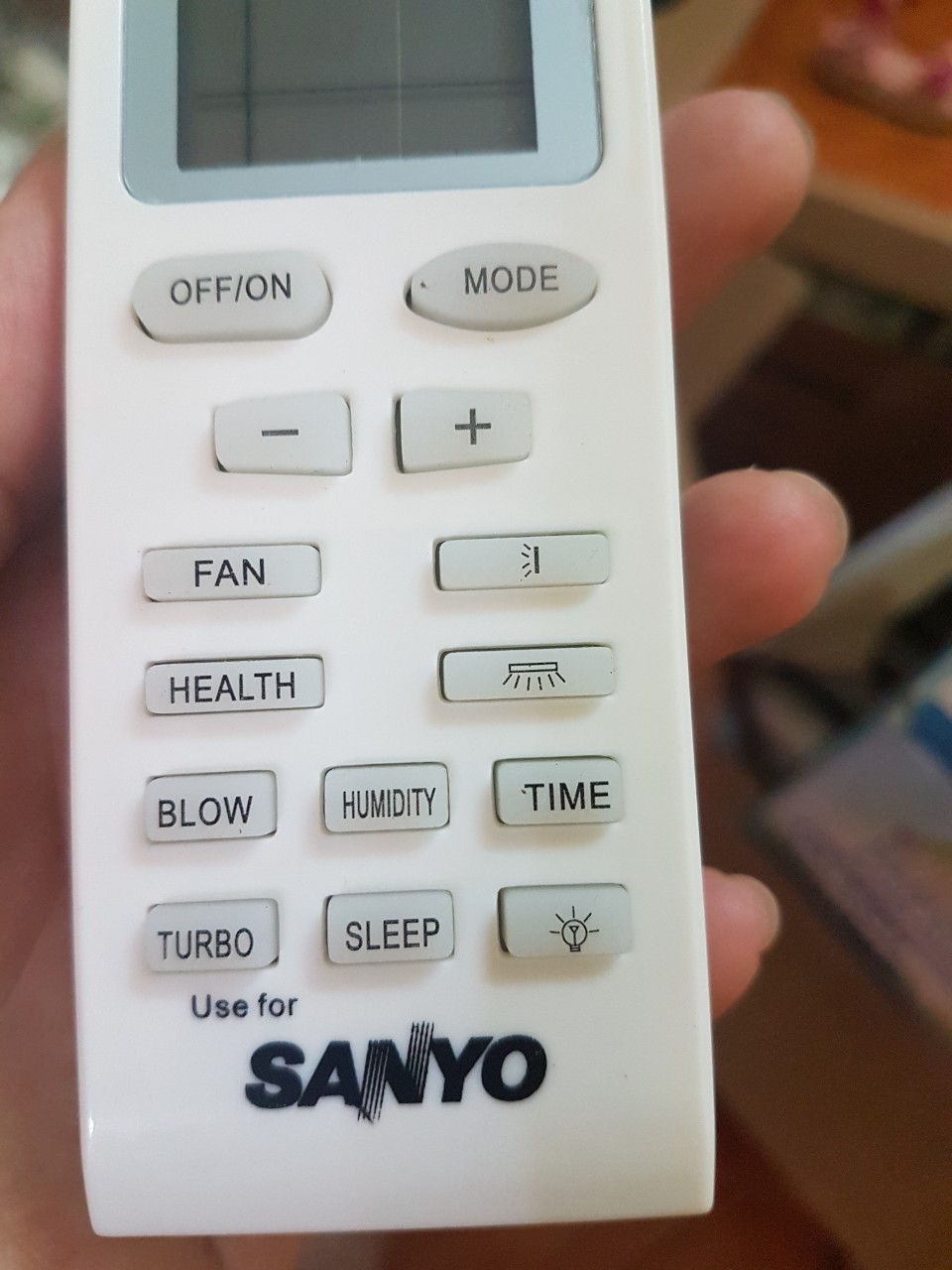 Điều khiển điều hòa Sanyo K2