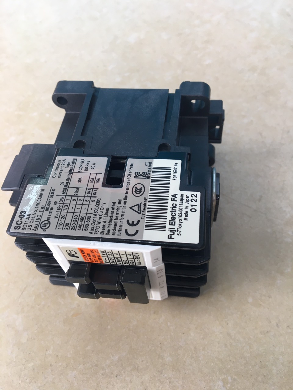 Khởi động từ SC-03 48VAC Fuji electric Nhật tại Máy NTT điều khiển tín hiệu dễ dàng hiệu quả độ bền cao