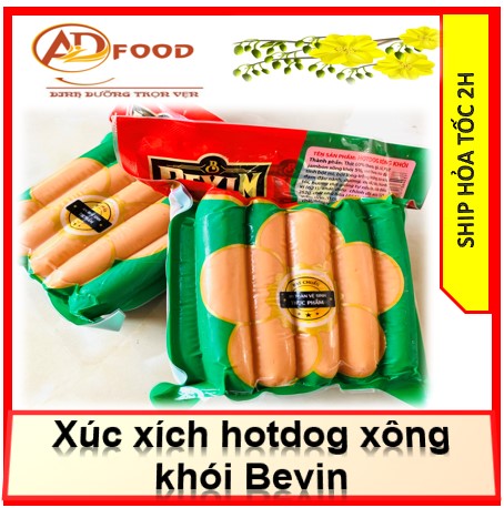 1kg xúc xích bevin thơm ngon  (20 cây)