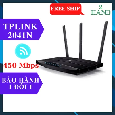 [LIKE NEW 95%] Router wifi TPLINK - Modem Wifi tplink 2041N chuẩn 450 Mbps sóng xuyên tường, bộ phát wifi tplink, cục phát wifi, bo phat wifi, tplink wifi