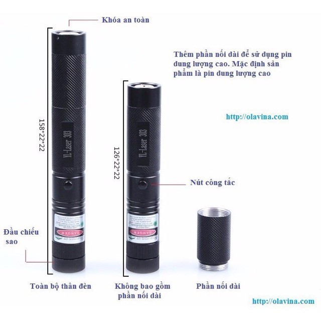 [HCM]Đèn laser 303 siêu mạnh đèn laser siêu mạnh-