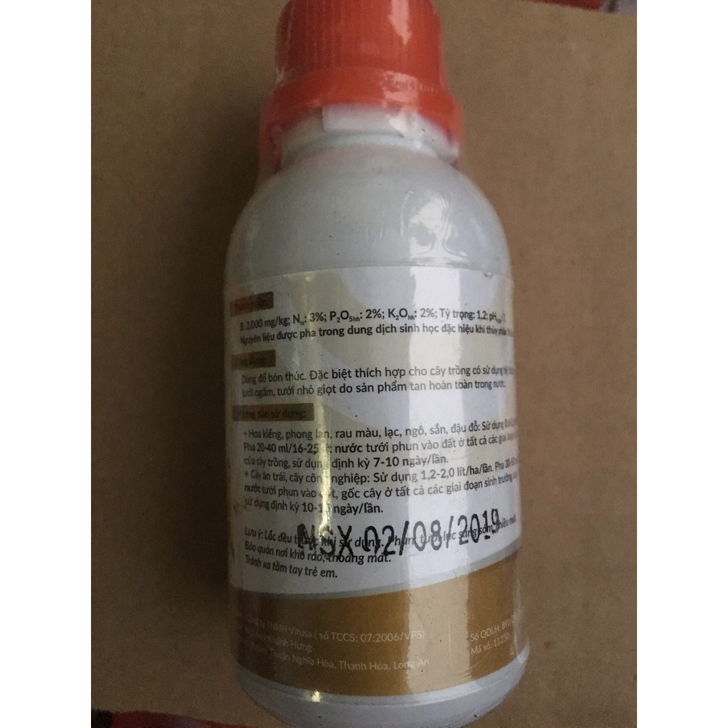 Phân hữu cơ trùn quế 100ml Vif