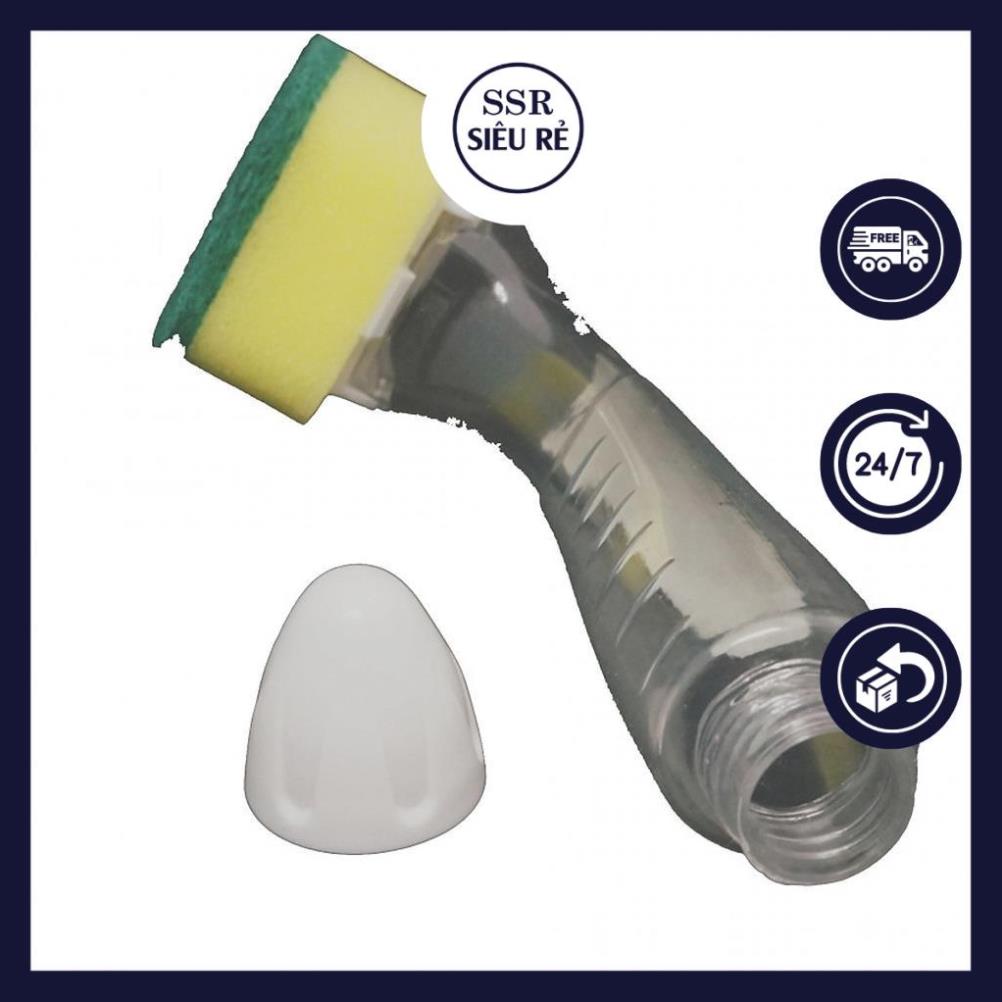 Cây Cọ Rửa Chén Đa Năng Có Chổ Đựng Xà Phòng (LA2634)