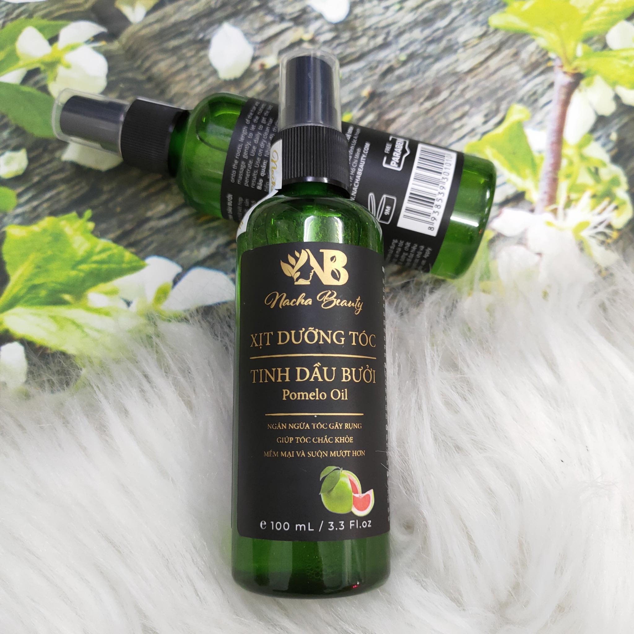 Dưỡng tóc pomelo Nacha Beauty , tặng quà