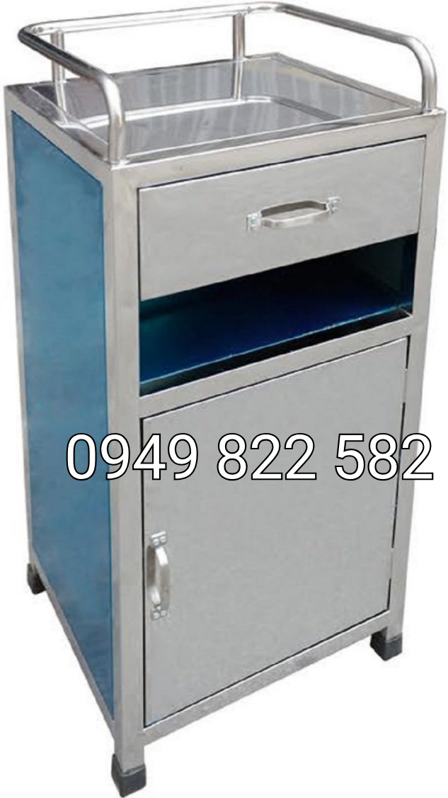 Tủ Đầu Giường Y Tế inox