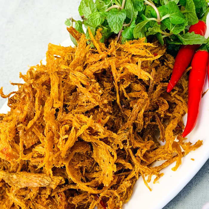 (HCM)100g mực tẩm xé sợi Nha Trang
