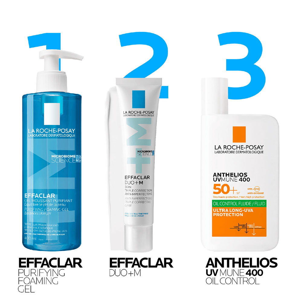 Gel Rửa Mặt Tạo Bọt Da Dầu La Roche-Posay 400Ml