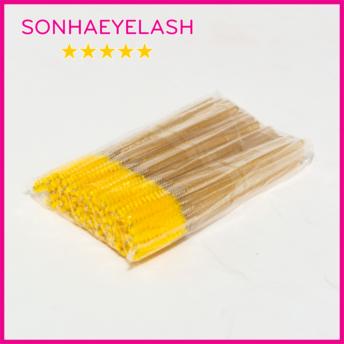 Chổi chải mi nối 1 bịch 50 cây(giao màu ngẫu nhiên)